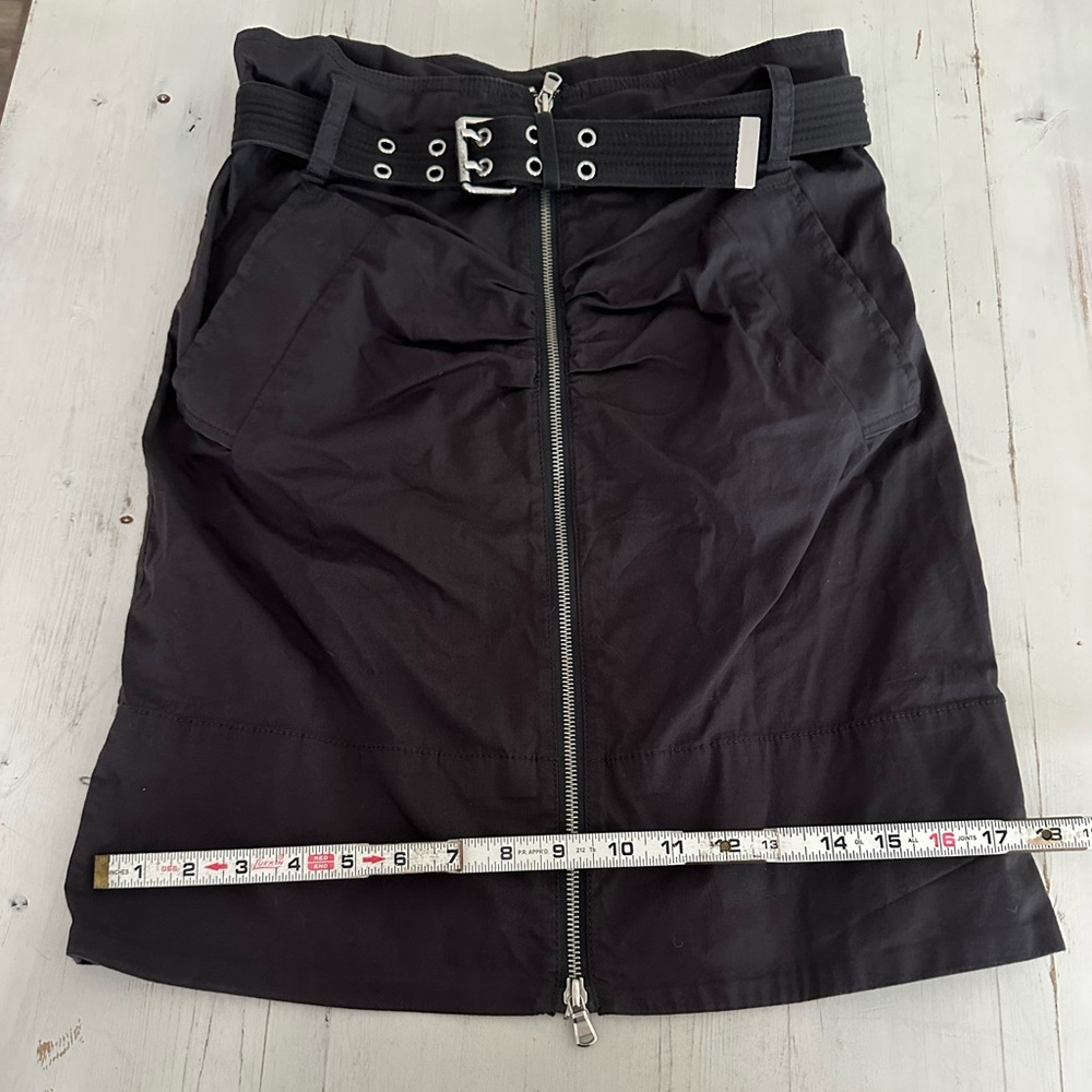 Marc Jacobs grey gray Belted Pencil Skirt vintage new without tags size 4